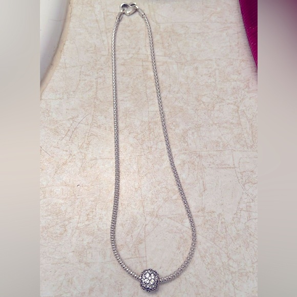 Pandora Necklace and Charm - Picture 3 of 4